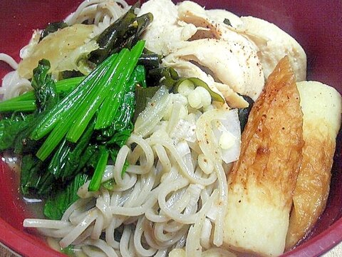 年越し蕎麦にも温かいお蕎麦